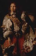 Detail of the Crimean falconer depicting the falconer of king John II Casimir in French costume. Daniel Schultz